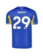 Leeds United Wilfried Gnonto #29 Replika Borta Kläder 2025-26 Kortärmad